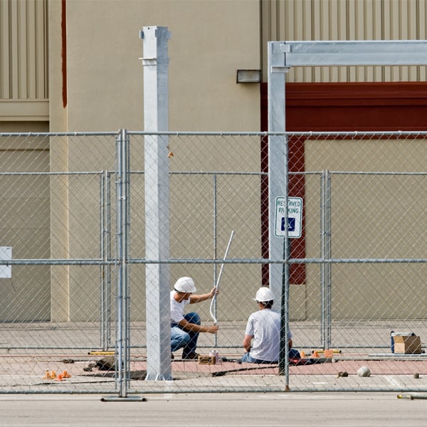 how long can i rent the temporary fence for my building site or event in Northampton County